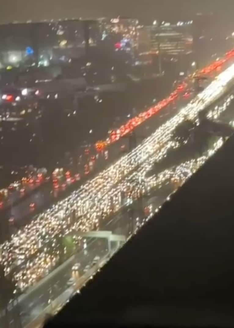 Rain Cripples Gurugram: Severe Waterlogging And Long Traffic Jams | Photos